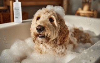 je labradoodle wassen