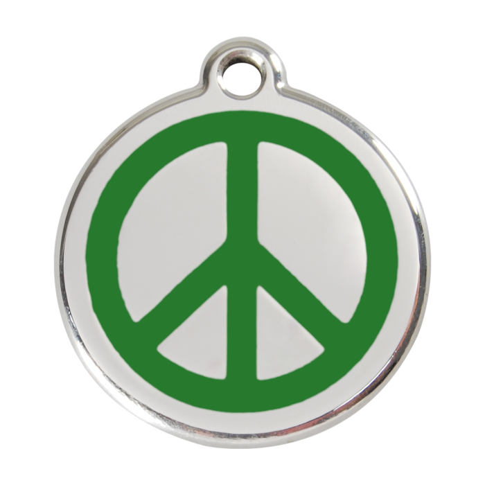 EMAILLE PEACE GROEN