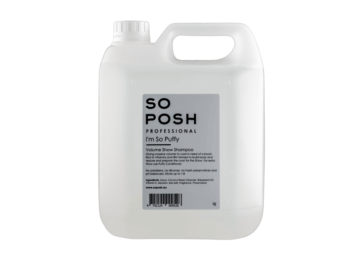 So Posh Shampoo So Puffy 4 liter