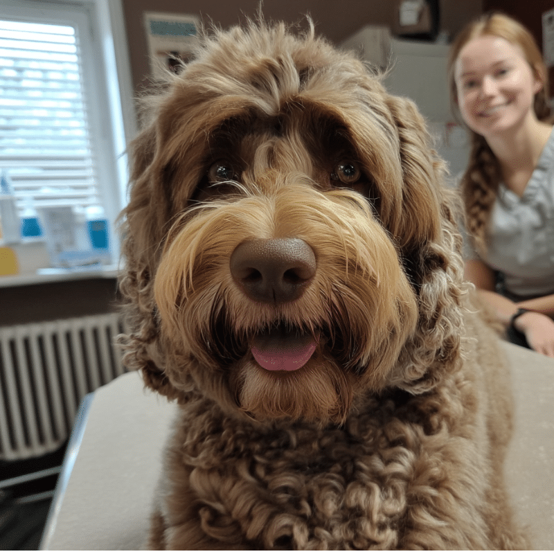 bij de dierenarts Mijn hond heeft overgewicht is dat erg?
