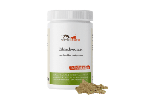 Futtermedicus Marshmallow Root (Heemstwortel) 100g – kruidenpoeder voor maag en darmondersteuning bij honden